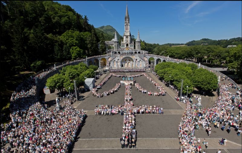 Basilique Notre Dame du Rosaire à Lourdes